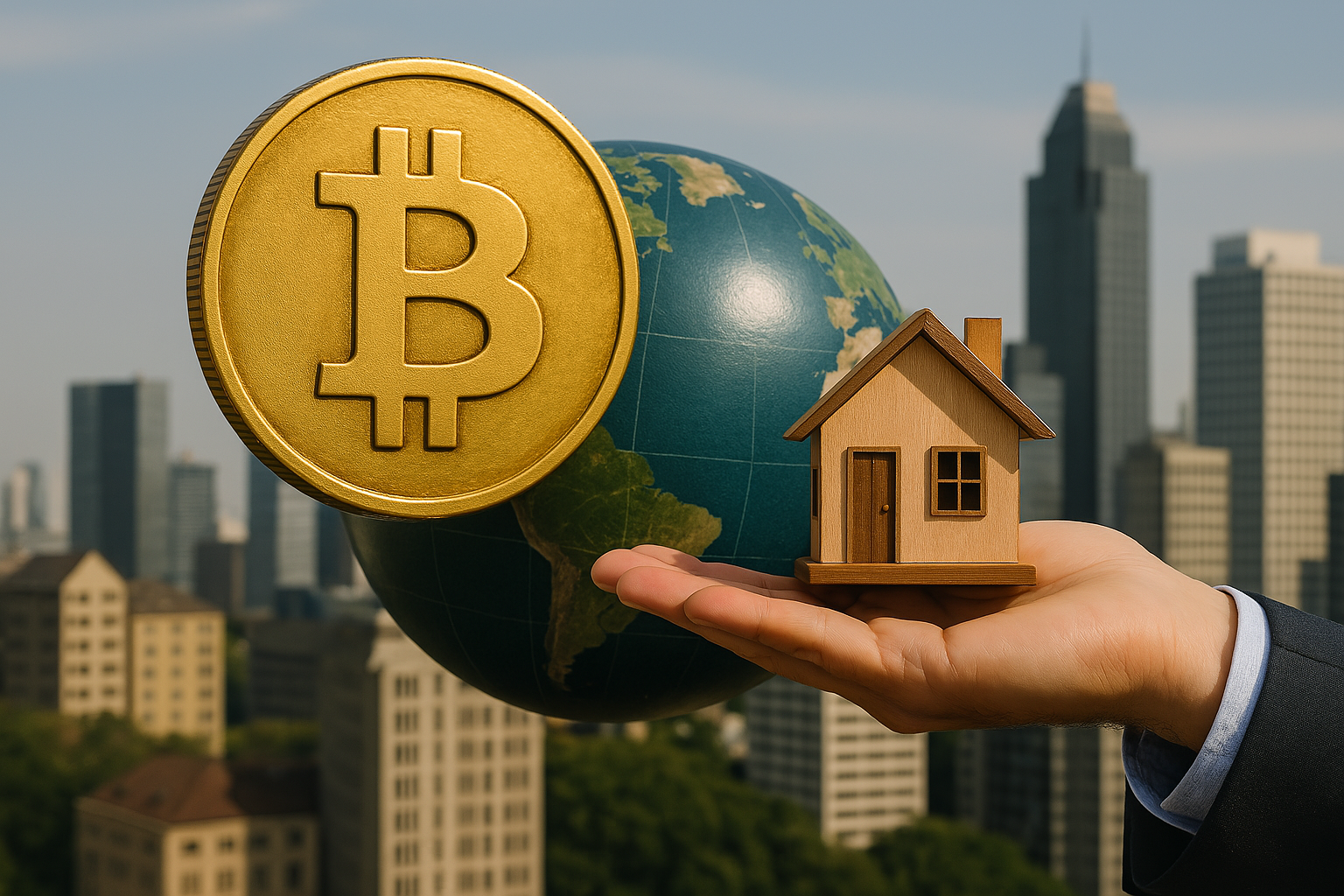 ¿Cómo las Criptomonedas Están Transformando el Mercado Inmobiliario Global?