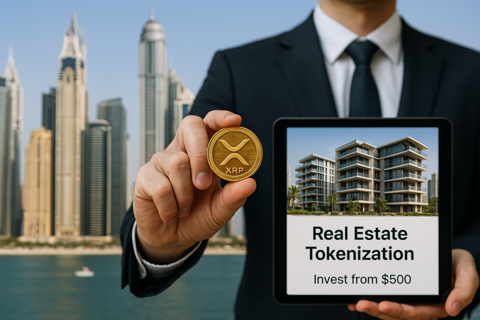 Dubái tokeniza su mercado inmobiliario sobre el XRP Ledger: inversión global desde $500