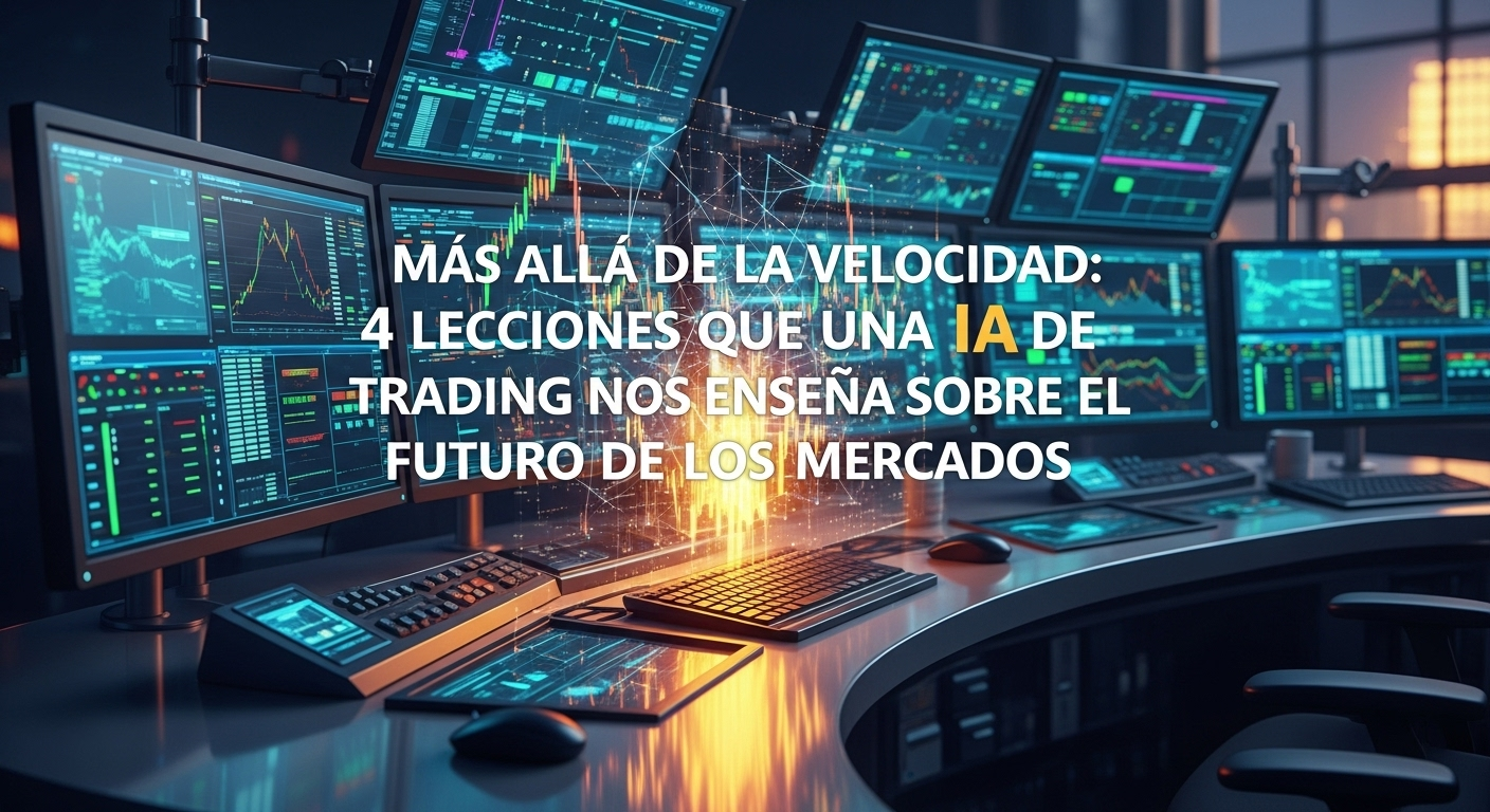 Más Allá de la Velocidad: 4 Lecciones que una IA de Trading nos Enseña sobre el Futuro de los Mercados