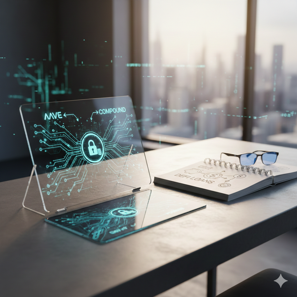 Préstamos DeFi: Guía sencilla sobre Aave y Compound